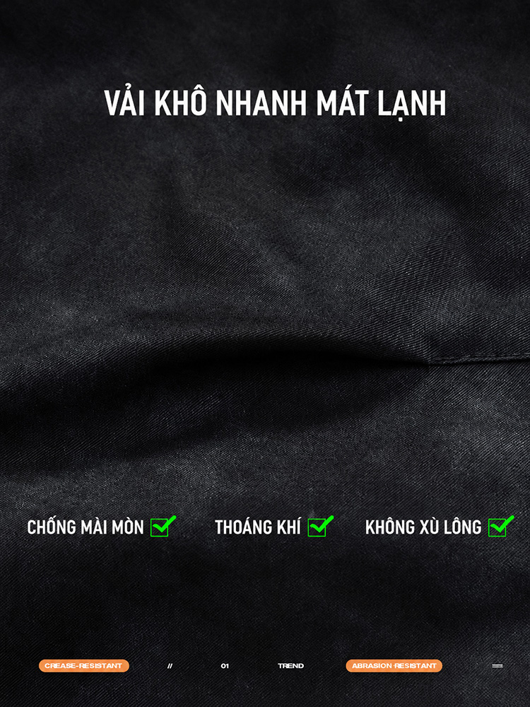 Quần short thun vải khô chỉ nổi họa tiết ẩn thoát form tibe style 3 Quần short thun vải khô chỉ nổi họa tiết ẩn thoát form tibe style - Ảnh 3