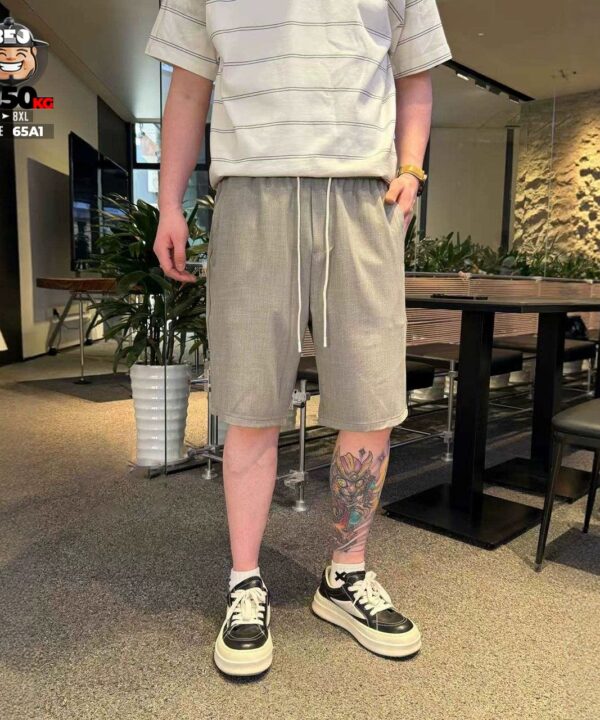 Quần short thun vibe suông co giãn relax fit