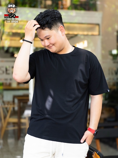 Áo thun tay ngắn cotton trơn basic thoáng mát