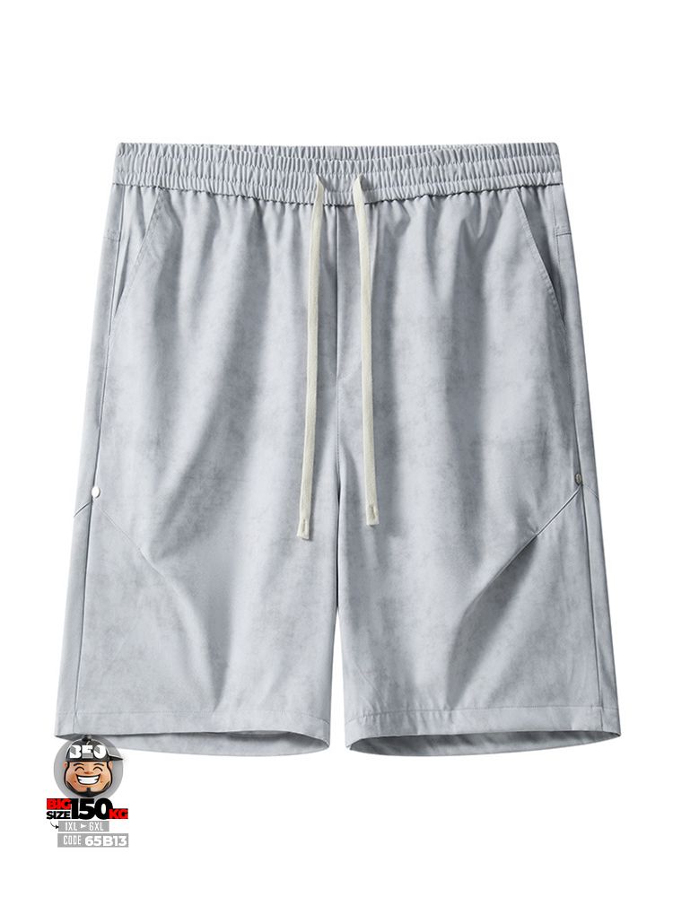Quần short thun vải khô chỉ nổi họa tiết ẩn thoát form tibe style 5 Quần short thun vải khô chỉ nổi họa tiết ẩn thoát form tibe style - Ảnh 5