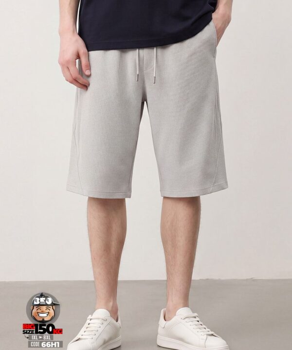 Quần short thun vải băng lụa mắt lưới sport style cao cấp 4