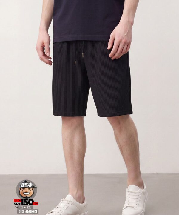 Quần short thun vải băng lụa mắt lưới sport style cao cấp 2