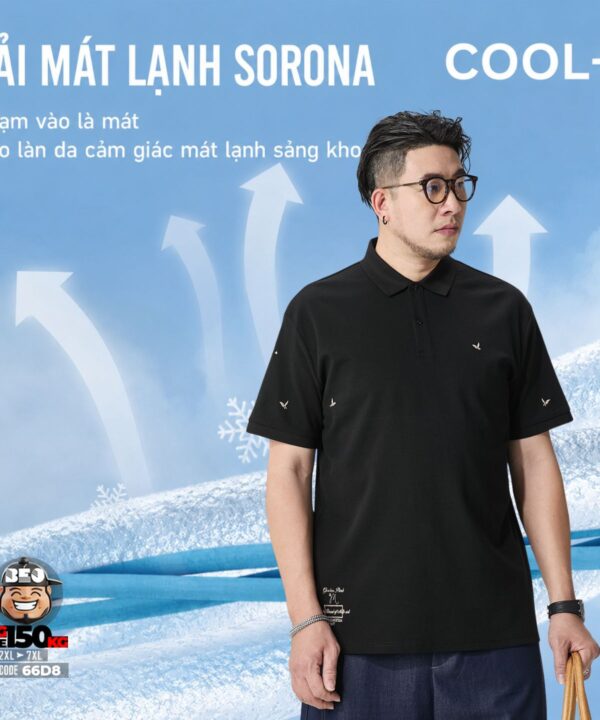 Áo thun tay ngắn vải thun cao cấp Sorona thêu những chú chim 4