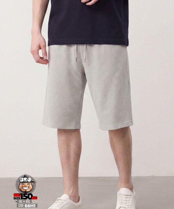 Quần short thun vải băng lụa mắt lưới sport style cao cấp