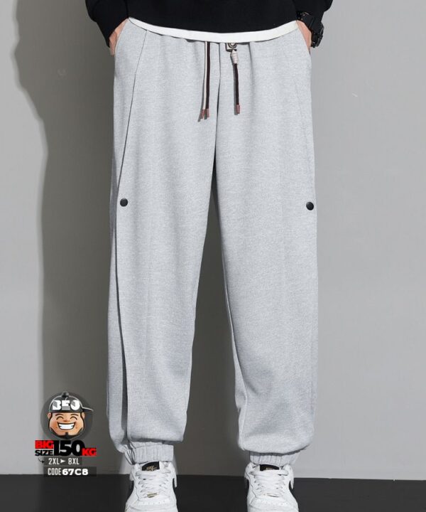 Quần dài jogger ống túm phối các đường sọc dọc năng động 8 Quần dài jogger ống túm phối các đường sọc dọc năng động 3