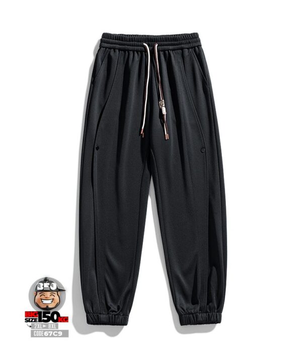 Quần dài jogger ống túm phối các đường sọc dọc năng động 7 Quần dài jogger ống túm phối các đường sọc dọc năng động 2