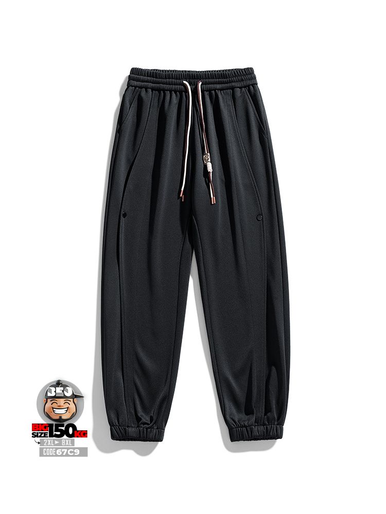 Quần dài jogger ống túm phối các đường sọc dọc năng động 3 Quần dài jogger ống túm phối các đường sọc dọc năng động - Ảnh 3