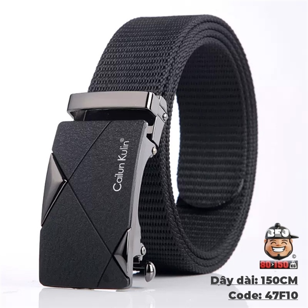Alternative view of Dây nịt, thắc lưng dây bố dài 150cm cao cấp
