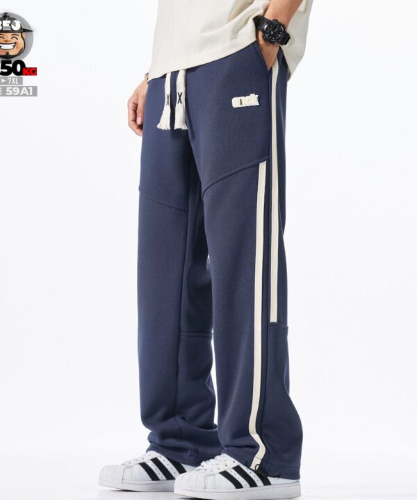 Quần dài jogger ống đa năng sọc đứt bên hông cá tính