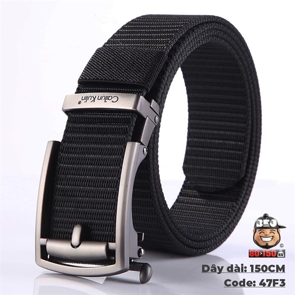 Dây nịt, thắc lưng dây bố dài 150cm cao cấp