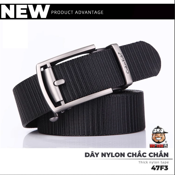 Alternative view of Dây nịt, thắc lưng dây bố dài 150cm cao cấp
