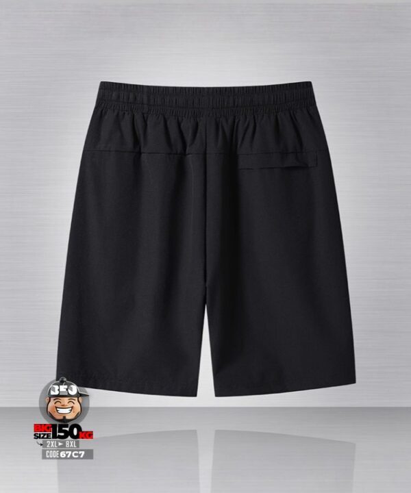Quần short thun dù túi dây kéo logo Be presen street wear style 2