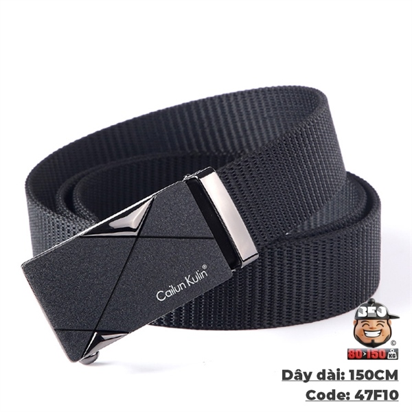 Dây nịt, thắc lưng dây bố dài 150cm cao cấp
