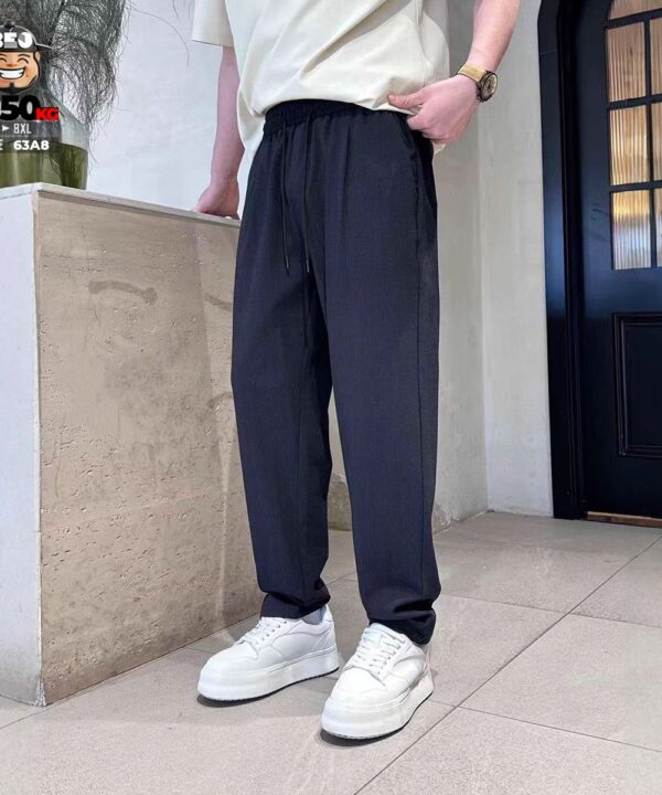 Quần dài jogger thun đũi ống suông casual