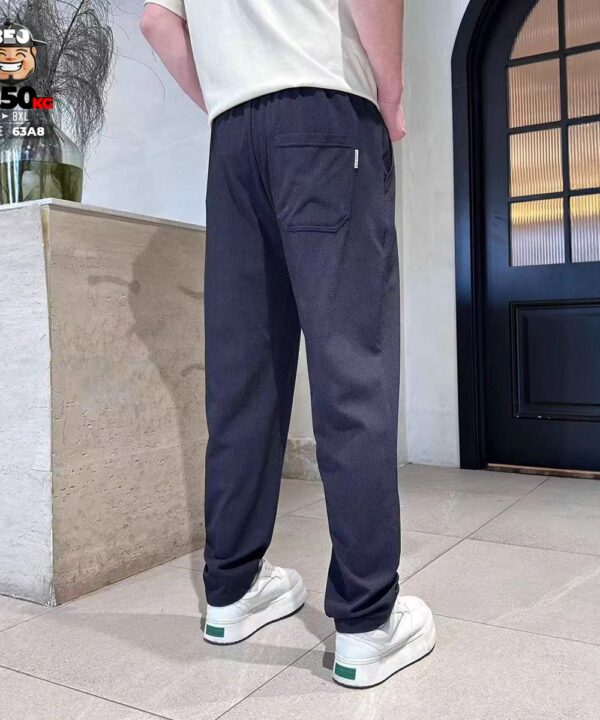 Quần dài jogger thun đũi ống suông casual - Ảnh 3