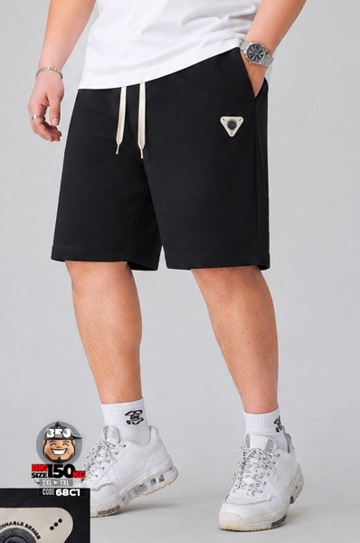 Quần short thun co giãn 4D mềm mịn tag logo triangle